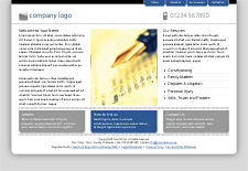 ConsciousLaw Sole Practitioner Design 3 - Blue