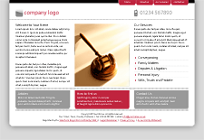 ConsciousLaw Sole Practitioner Design 3 - Red